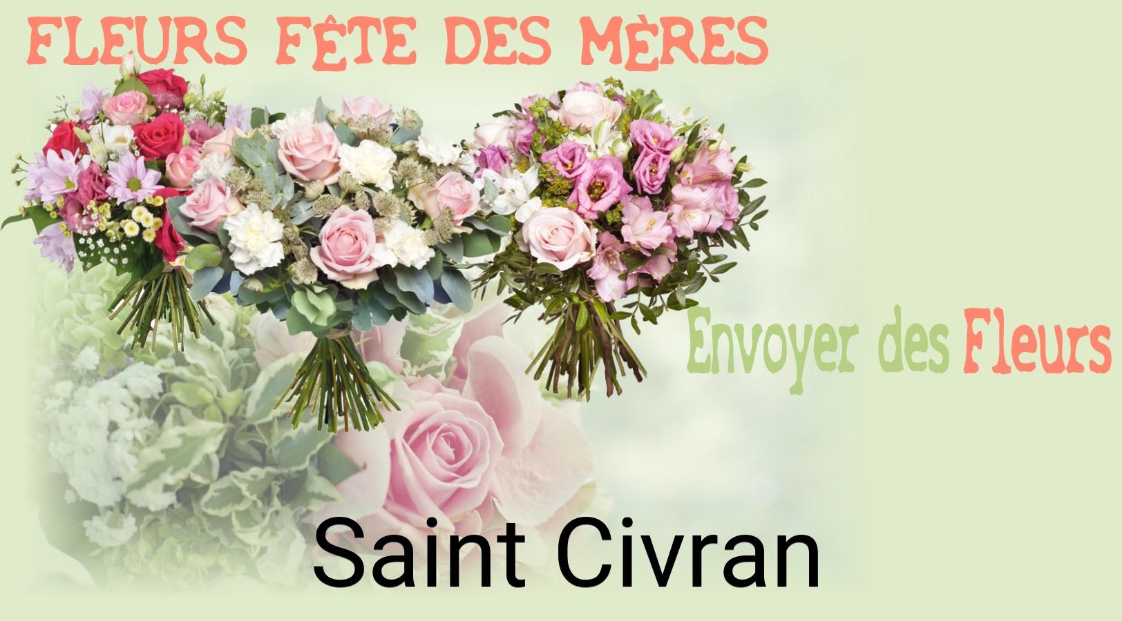 Bouquet de Fête des Mères livré à Saint-Civran